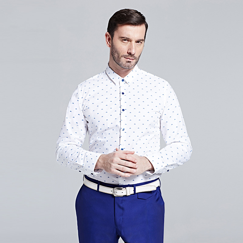 Camisas corporativas de algodón de alta calidad